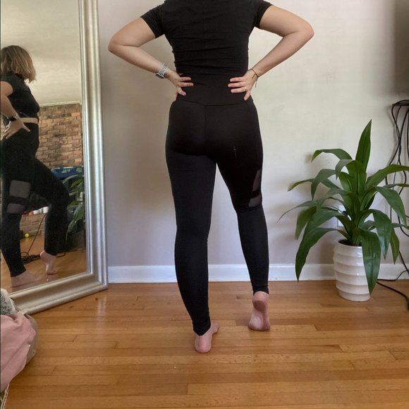 Fashion Nova Black High Waisted Leggings - Picture 4 of 4